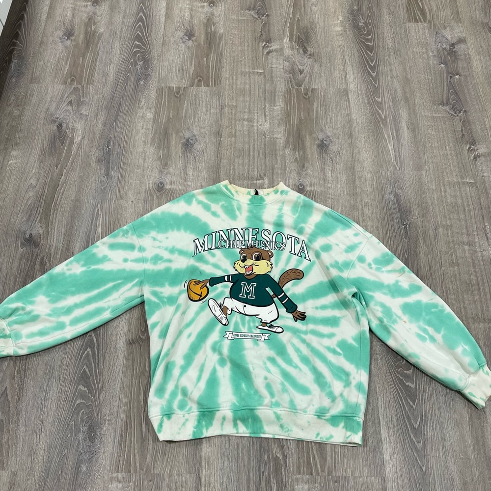 H&M Minnesota Chipmunks Dye Sweater